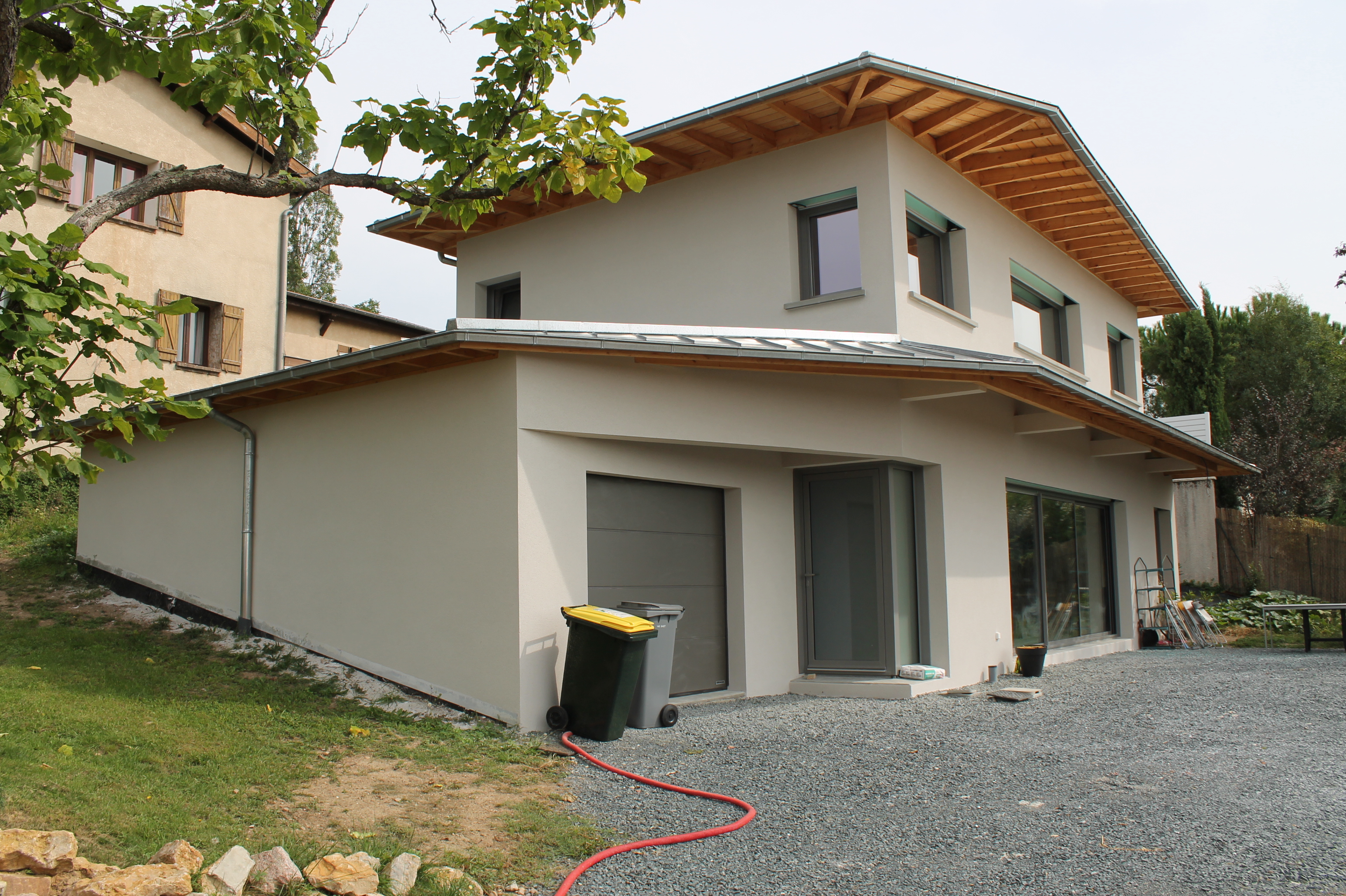 Maison béton/zinc